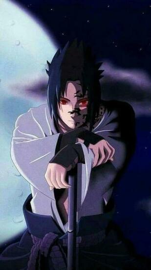 Sasuke Uchiha Curse Mark Form Wallpaper Shippuden