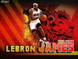 Lebron James Dunk Heat Wallpaper