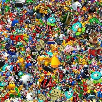 Sticker Bomb Mario 3d