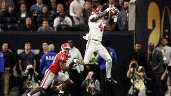 Alabama Wr Jerry Jeudy Suffers Meniscus Tear Per