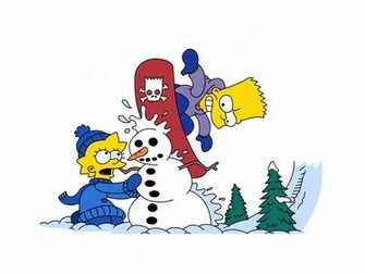Fondos Simpsons Navidad Christmas Wallpaper Jpg Ver