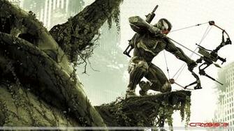 Crysis HD Wallpaper Predator Bow Hunter