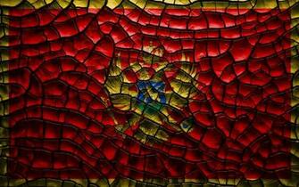 Wallpaper Flag Of Montenegro 4k Cracked Soil Europe