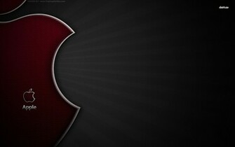 Red Apple Logo Wallpaper Computer