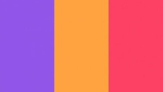 Purple Neon Carrot And Fuchsia Solid Three Color Background