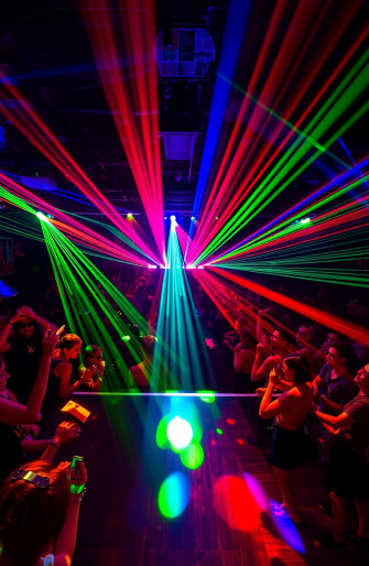 Led Dj Lights Wallpaper