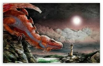 Red Dragon HD Desktop Wallpaper High Definition Fullscreen