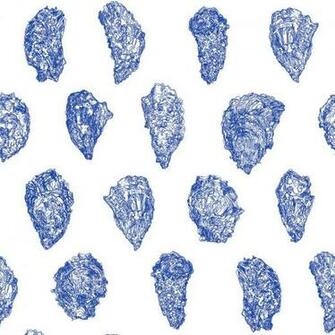 Merenda Wallpaper Oysters Samples