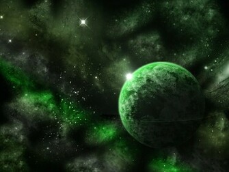 Green Planet Wallpaper By 9grey1