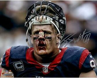 Autographed J Watt Photos Nfl Signed Photo Picture Pic