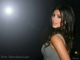 Kim Kardashian Wallpaper Stock Photos