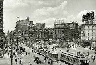 Wallpaper Detroit Vintage Photo Motor City Usa Tram
