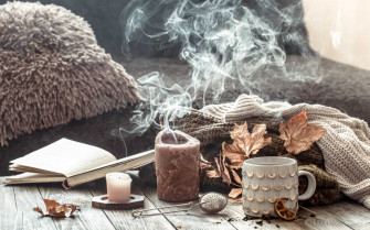 Desktop Cozy Autumn Aesthetic Wallpaper