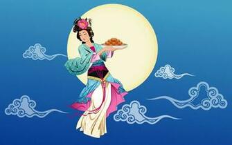 Autumn Festival Moon Beautiful Wallpaper Festivals V3