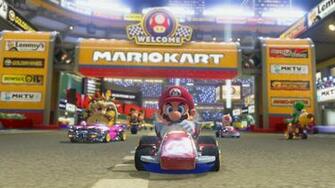 Mario Kart Desktop Wallpaper Of Video Game