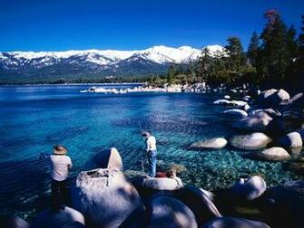 Fishing At Lake Tahoe High Resolution Ultra Or Dual Definition