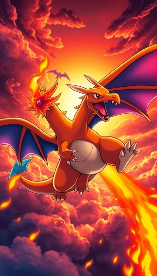 Charizard Phone Wallpaper