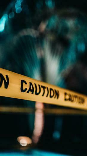 Wallpaper Barricade Tape Caution Warning