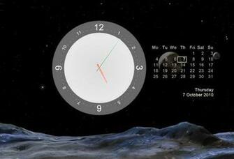 Desktop Clock And Calendar