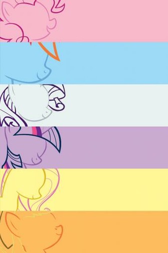 My Little Pony Friendship Is Magic iPhone Wallpaper