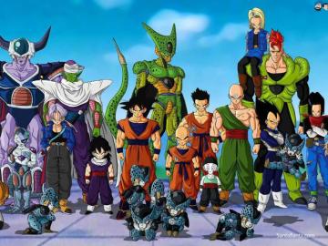 Cartoon Characters Wallpaper Dragon Ball Z