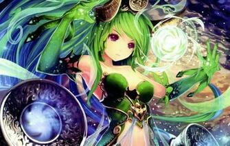 Wallpaper Girl Magic Anime Art Tachikawa Mushimaro Bimo
