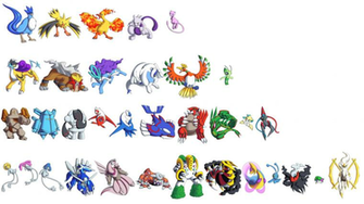 All Legendary Pokemon Wallpaper