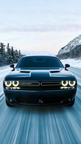 Dodge Challenger iPhone Wallpaper