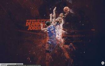 Deandre Jordan Over Brandon Knight Wallpaper