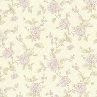 Brocade Devon Lavender Floral Trail Brewster Wallcovering