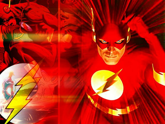 The Flash Wallpaper Cartoon