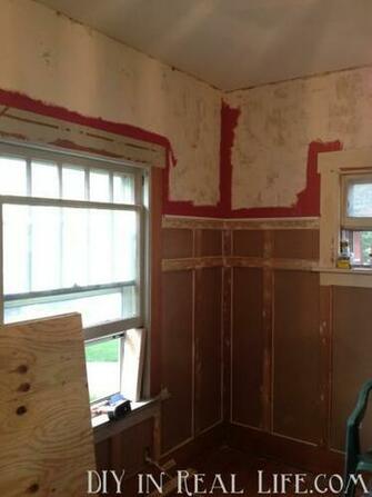 Diy In Real Life Install Batten Walls Over Less Than Ideal