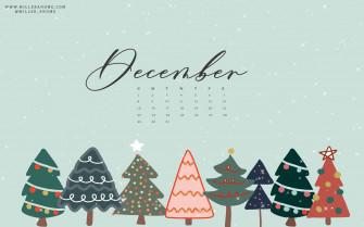 December Desktop Background Option Miller Me Design