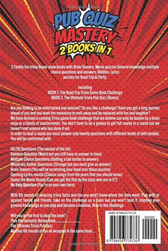 Pub Quiz Mastery Books In Family Fun Trivia Game Show