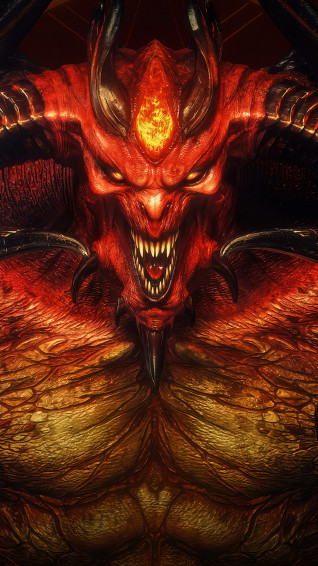 Diablo Resurrected 4k Phone iPhone Wallpaper 1671c