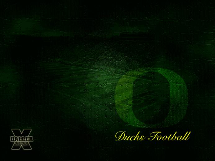 Oregon Chip Kelly And Ducks Football Players