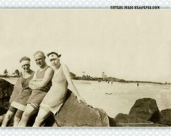 Bathing Beauties Wallpaper 1920s Suits