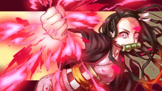 Demon Slayer Nezuko Wallpaper iPhone Phone 4k 2391f