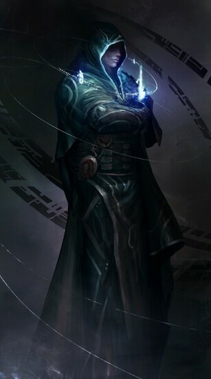 Jace Beleren The Architect Of Glowing Blue Stuff By Thedurrrrian On