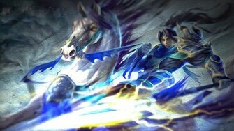 Xin Zhao League Of Legends Wallpaper Desktop