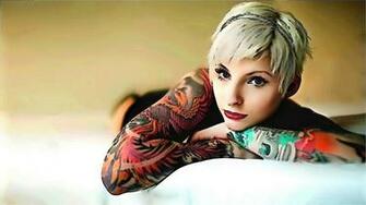 Tattooed Women Wallpaper Part