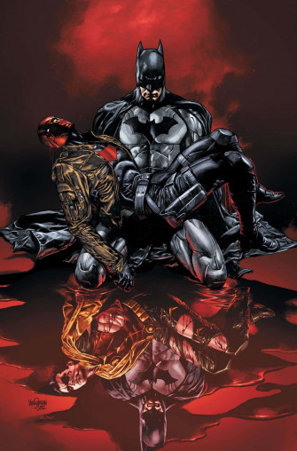 Batman Holding Robin S Lifeless Body In Death The