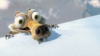 Scrat Ice Age Wallpaper Cartoon