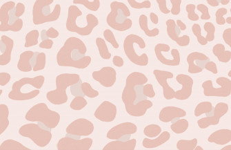 Create A Beautiful Nursery Interior With Our Awesome Pink Leopard Print Wallpaper