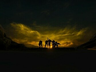Halo Reach Sunset Wallpaper