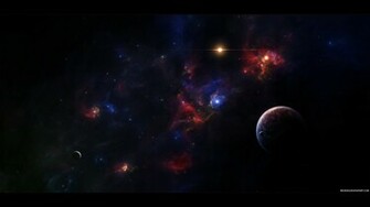 Cosmos Wallpaper Art Redxen