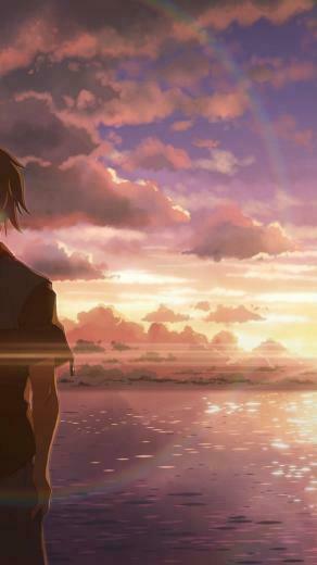 Sad Anime iPhone Wallpaper Image
