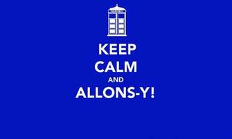 Tenth Doctor Wallpaper Allons Y Keep Calm And By