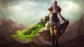 League Of Legends Riven Wallpaper