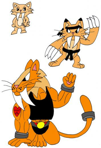 Pokemon Htf Sabertooth By Skooterwolf